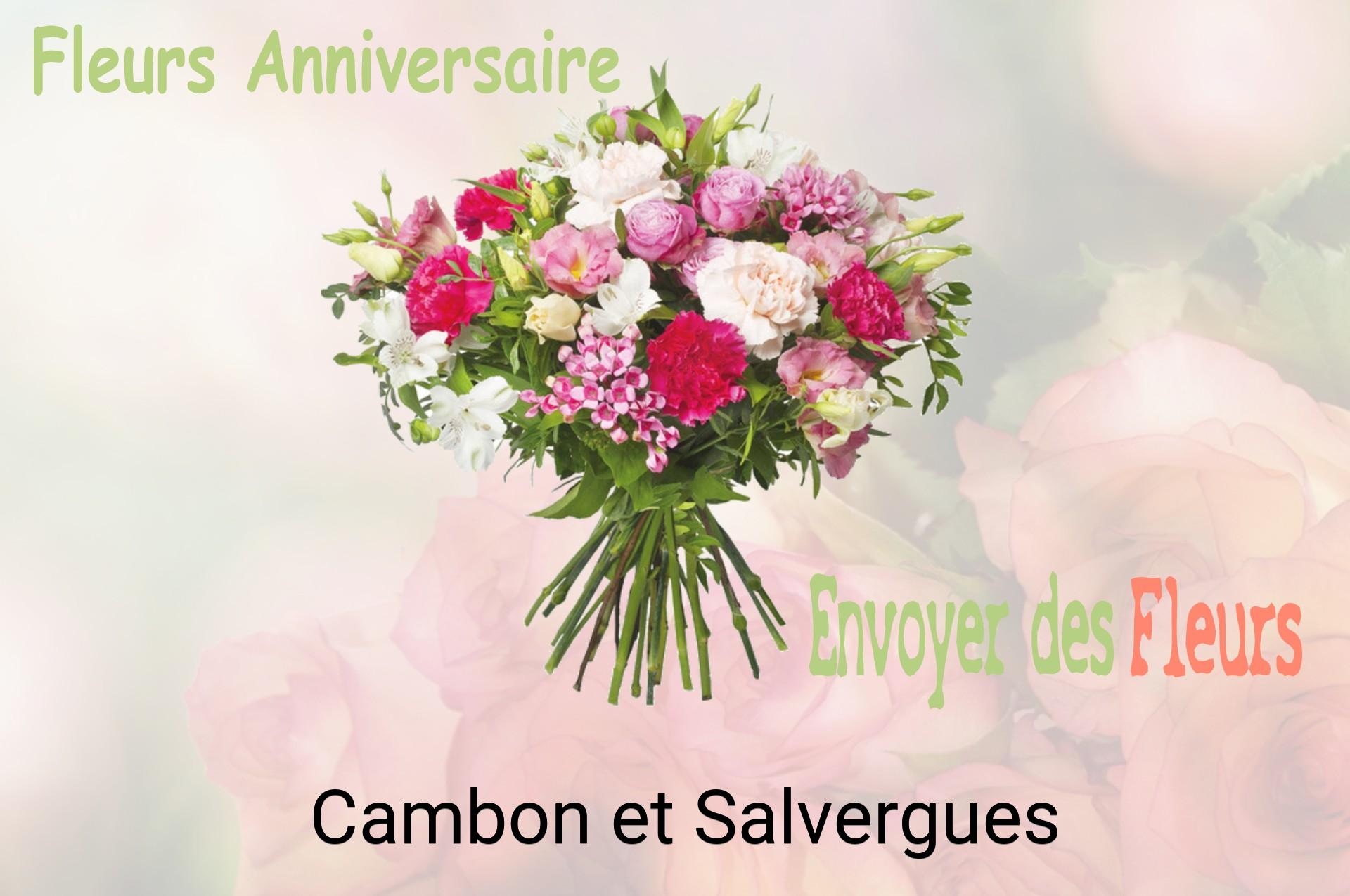 Bouquet de fleurs d’anniversaire livré à Cambon-et-Salvergues