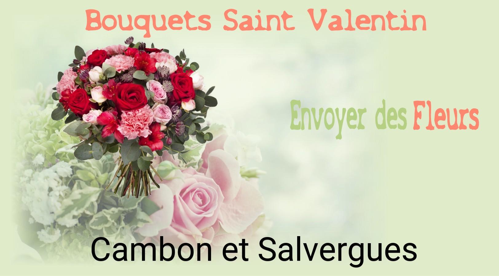 Roses de Saint-Valentin livrées à Cambon-et-Salvergues
